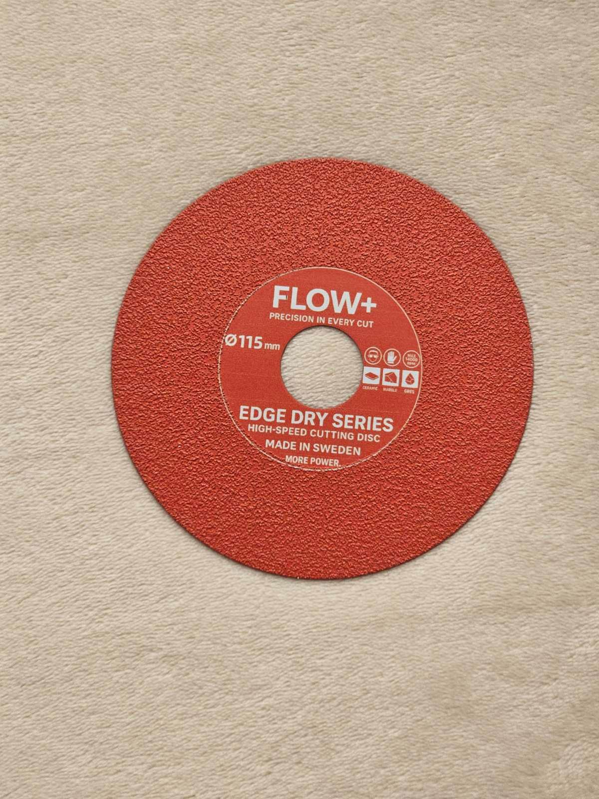 5 FLOW+ Diamantkapskiva 115 mm – för våtkapning (precision) - Bild 1